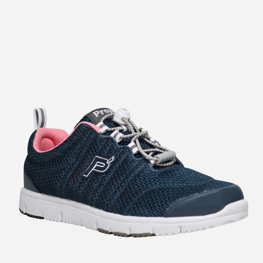 Women’s Propét TravelWalker II - Navy/Melon