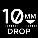 10mm drop icon